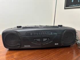 Scr-62 Radioshack Radio Shack Stereo Cassette Recorder-dual Tape Player-am/fm-tested/works