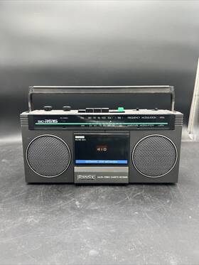 Scr-515 Randix Sc-r515 Boombox Vintage Radio Cassette Recorder Am/fm Stereo Tape Player