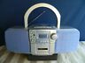 Rc-bz5lb Jvc Radio Cassette Tape Cd Player Portable System Boombox