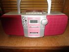 Rc-bz5rd Jvc Vintage Boombox Stereo Cd Cassette Radio Tested Works