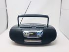Rc-qw20 Jvc Vintage Cd Cassette Recorder Portable System Tested