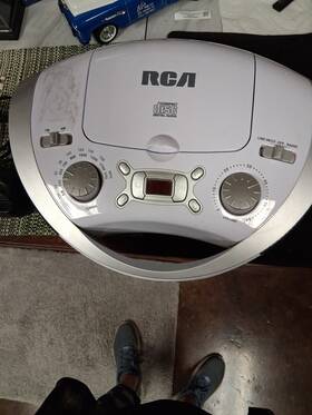 331-wh Rca Compact Disc Digital Audio Player Am Fm Cant Get The To Work Parts