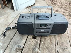 7944a Rca 1993 Boom Box Tested Everything Working Cd Am/fm Cassette