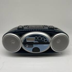 Rcd0039 Rca Twin Boombox Cd Radio Aux Mp3 Portable