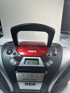Rcd134b Rca Am/fm Digital Radio Cd Cdr/rw Cassette Read Description