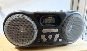 Rcd143b Rca Radio Cd Player Model Boom Box Tested Working Some Scratches
