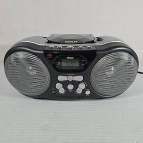 Rcd145 Rca Boom Box Black Cd/digital Radio # With Power Cord