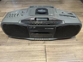 Rp-7964a Rca Rp-7846a Portable Boombox Cd Radio Tested - Good Tape Needs Repair