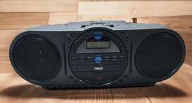 Rp-7998a Rca Rp-7900a Splash Proof Cassette/cd/radio Boombox Tested Working Vintage