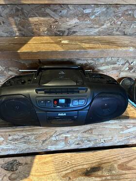 Rp-7941a-fixer Rca Rp-7941a Rare Digital Cd/am/fm Radio Portable Boombox Upper Cassette