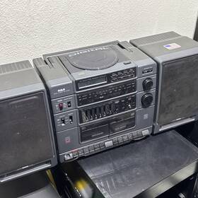 Rp-7958a Rca Vintage Boombox W Detachable Speakers- Tested/ Working Ghettoblast