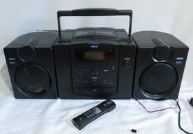 Rp-7988a Rca Vtg Stereo Boombox Cassette Tape Radio Cd Player For Parts Repair