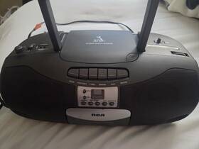 Rp7936b Rca Vintage Cd Radio Cassette Recorder Portable Model#
