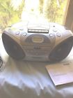 Rcd-150 Rca Portable Boombox Model Cd Player Tuner And Cassette Adapter