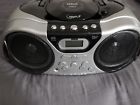 Rcd159b Rca Portable Cd Player Boombox Twin Bass Sound System Radio