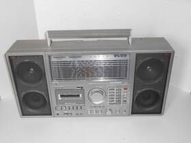 Rda-112 Readers Digest Silver Private Label Spacemaster 2 Boombox Radio/recorder - Like St-888