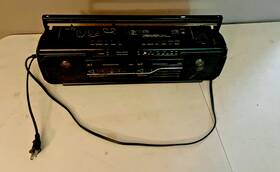 Scr-38 Realistic 14-756 Vintage Boombox Radio Double Cassette Recorder&power Cord Hj48