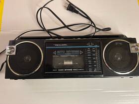 Scr-21 Realistic Vintage Boombox Radio Fm/am Cassette Tape Player Working