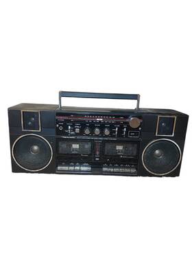 Scr-27am Realistic Scr-27 Scr-27am/fm Stereo Cassette Music System With Power Cord Boombox Working