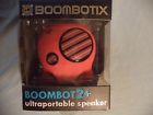 Red Boombot2 Boombotix Ultraportable Speaker