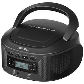 Cdb-233btk Riptunes Mp3 Boombox With Bluetooth Aux-in Usb Phones Jack Cd Not Working