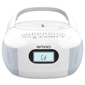 Cdb-238btw Riptunes Cd Mp3 Boombox With Bluetooth Aux-in Usb Phones Jack Ac/dc Powered