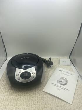 Cdb-204k Riptunes Cdb204k Portable Cd Am/fm Radio Aux Boombox. Model #