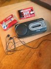 Rm-p30w Rm-p30 Aiwa Am Fm Mini Boombox Cassette Sony