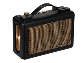 Rockville 613826654625 Glidetone Vintage Style Portable And Home Bluetooth Speaker Loud Clear