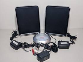 Wes600 Royal 29297w Wireless Stereo Speaker System 900mhz - Tested And Working