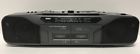 Rp-7770a Rca Stereo Radio Dual Cassette Recorder Boom Box Vintage