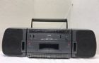 Rp-7855a Rca Dual Cassette Am Fm Radio Stereo Boombox Detachable Speakers