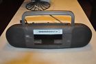 Rp7722 Rca Stereo Radio Cassette Recorder Portable Boombox Works Great