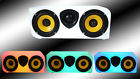 Rpb40 Rockville Watt Dual Portable Bluetooth Speaker Illumination 811080022598