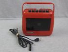 Rq-711s Panasonic Vintage Portable Red Tape Cassette Player Made In Japan