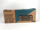 Rt-7016 Toshiba Rare New Boombox Black With The Original In Box
