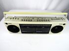 Rx-d30 Panasonic Stereo Boombox Dual Cassette White Parts Only