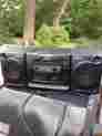 Rx-ds550 Panasonic Boom Box Black All Sounds Fantastic