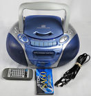 Rx-dx1 Panasonic Portable Stereo Cd Tape Digital Synthesizer Remote