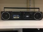 Rx-f11 Rare Vintage Panasonic Dual Deck Boombox Radio Mini Ghetto Blaster