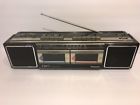 Rx-fw17 Panasonic Vintage Duel Cassette Deck Radio Photograpy Prop Parts Or
