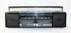 Rx-fw50 Panasonic Vintage Boombox Dual Cassette Tested And Working