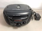 Ry-1500 Alaron Radio Cassette Player Black Portable Stereo Speaker System