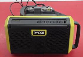 Pad01sb Ryobi One 18v Bluetooth Speaker With Battery And Charger