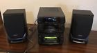 Sa-ch64m Panasonic Boombox Portable Piece Stereo Radio Cd Dual Cassette