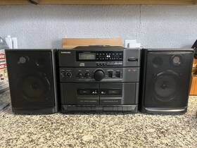 Pcd-720 Samsung Cd Dual Cassette Am/fm Player Tested And Working Pcd720