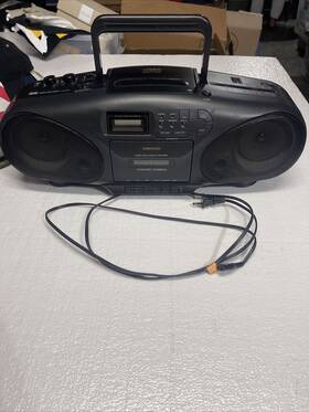Rcd-995 Samsung Digital Cd Player Stereo Radio Cassette Recorder Tested And Works