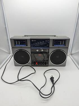 St-k40 Samsung Vintage Boombox Am Fm Stereo Cassette Radio Tape Deck Not Working