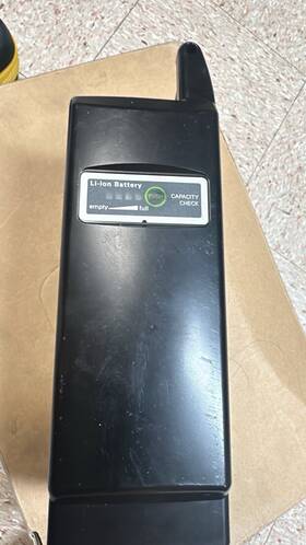 Cy-eb600 Sanyo 25.2v 5.7ah. As-is Not Tested