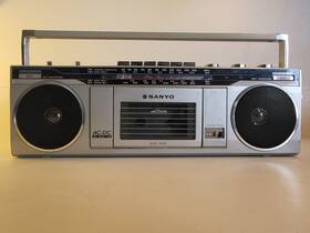 M700ka Sanyo Boombox As Is Parts Repair No Tape Play Radio Works